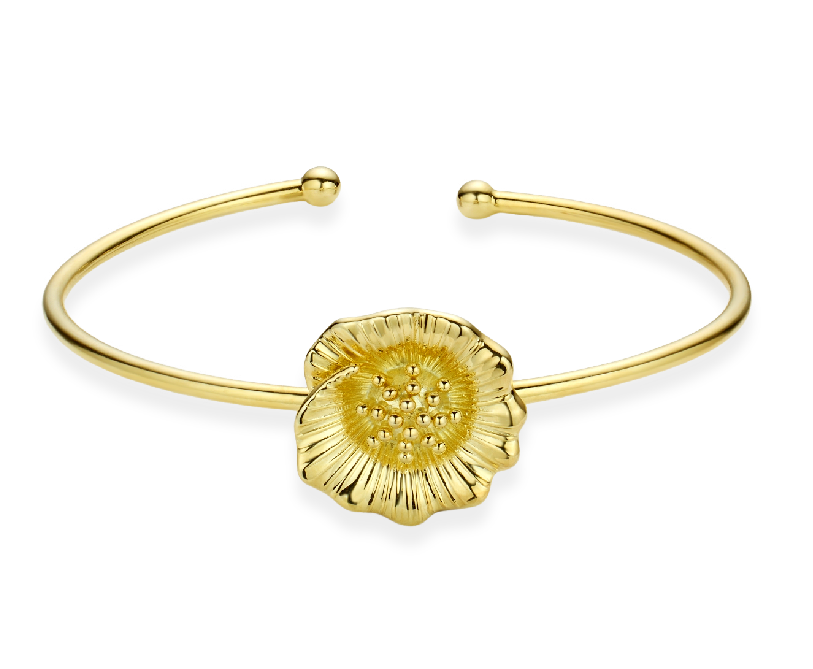 "Floral Stationery"Fashionable, elegant and romantic bracelets. Designer bracelets.