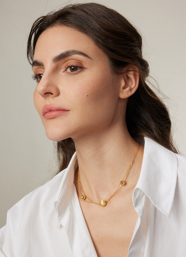 "Layering"Simple layered necklaces. Elegant, versatile necklaces that enhance your charm.