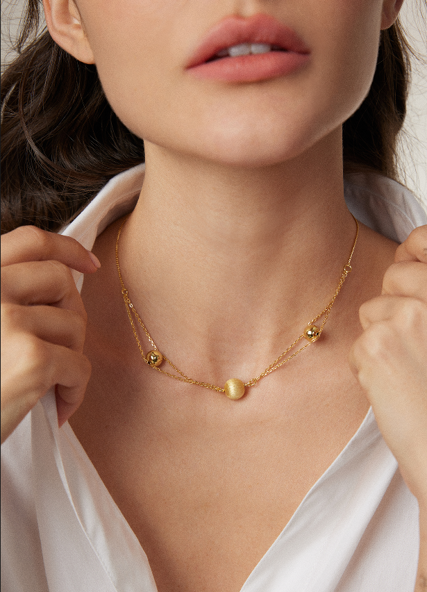 "Layering"Simple layered necklaces. Elegant, versatile necklaces that enhance your charm.