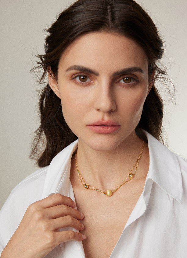 "Layering"Simple layered necklaces. Elegant, versatile necklaces that enhance your charm.