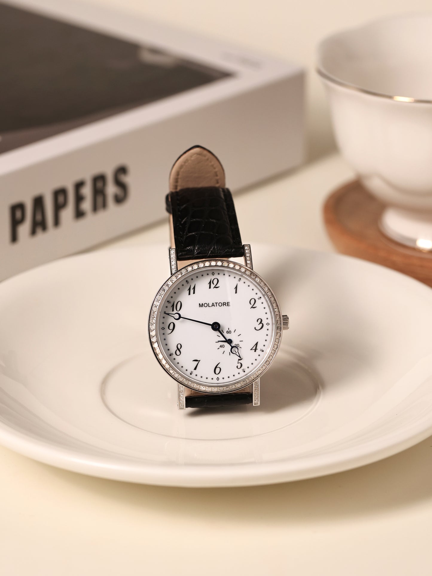 Tianbao Men's Watch (with Natural Diamonds)